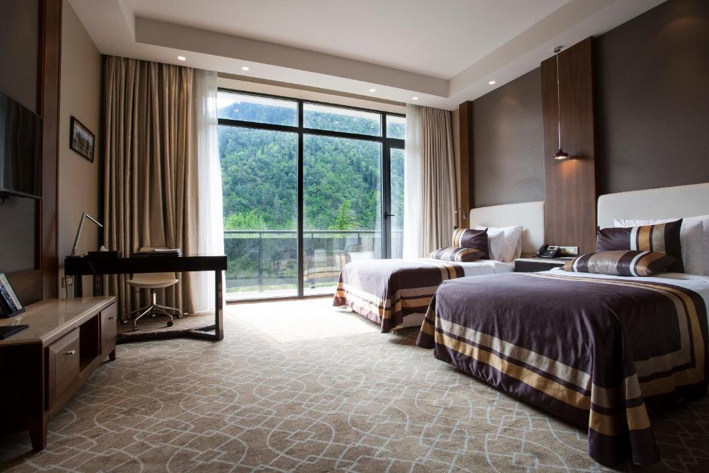 Deluxe Twin Room with View – Included Full Board With Treatment